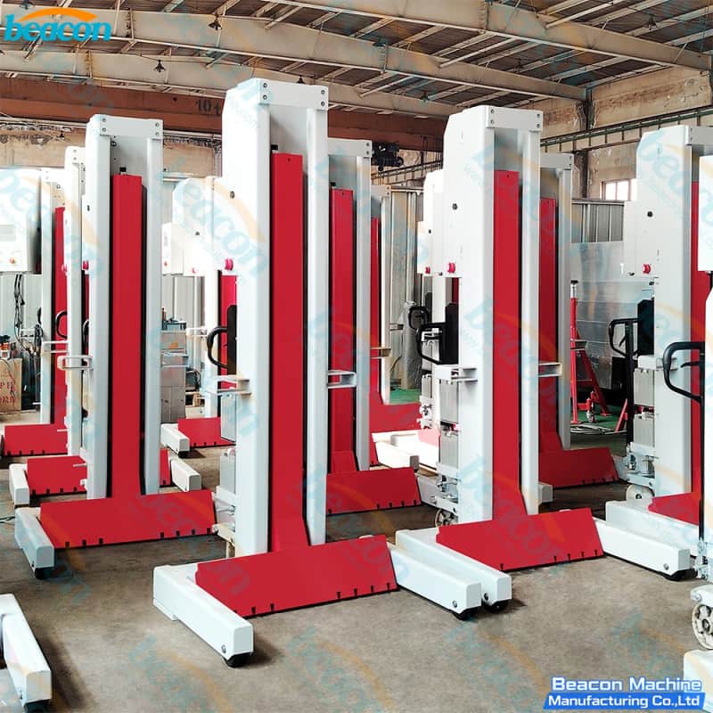 wireless heavy duty vehicle lift