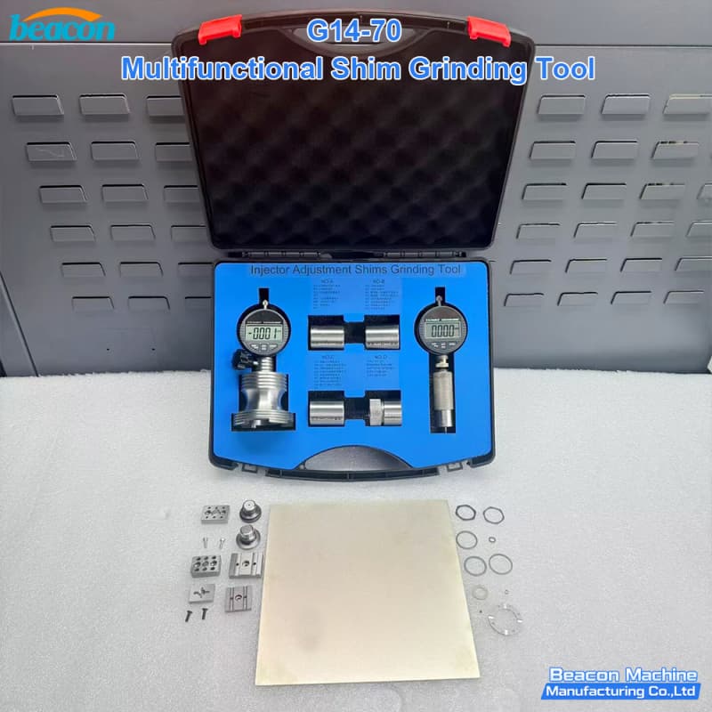 injector shim grinder