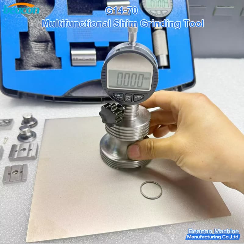 injector shim grinder