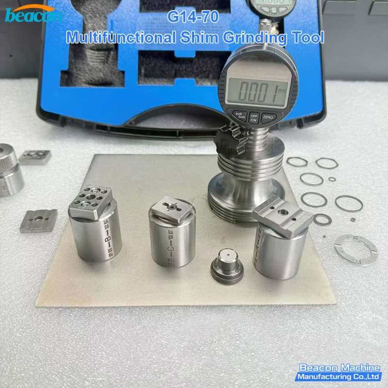 injector shim grinder