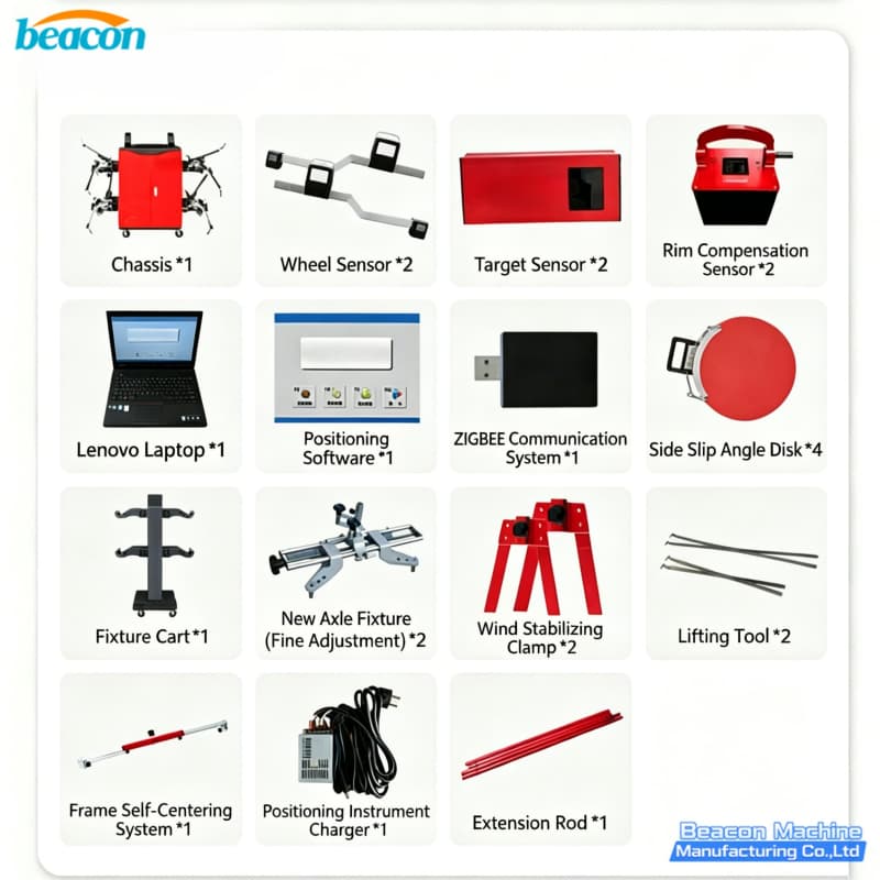 Heavy truck wheel aligner Heavy truck wheel aligner