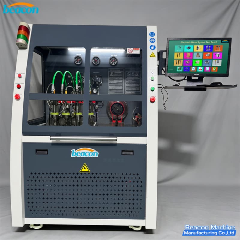 CR1028 4 Injectors Simultaneous Testing Common Rail Injector Test Bench
