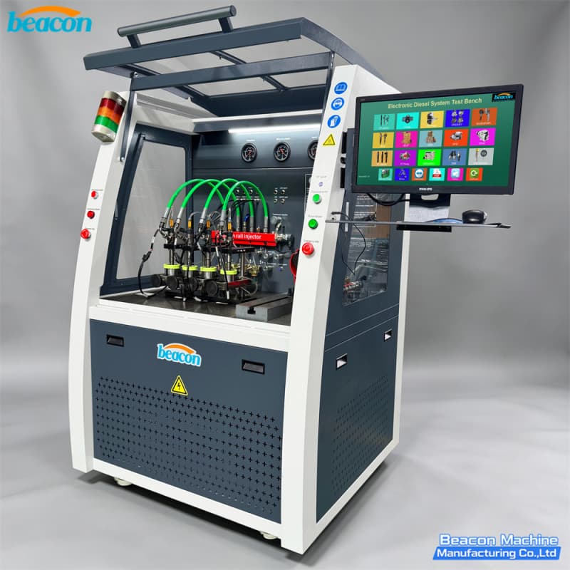 CR1028 4 Injectors Simultaneous Testing Common Rail Injector Test Bench