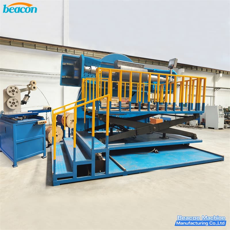 {WD-3500 CNC Vertical Winding Machine for Generator Rotor Coil Winding 27KW Servo Motor PLC Constant Tension}
