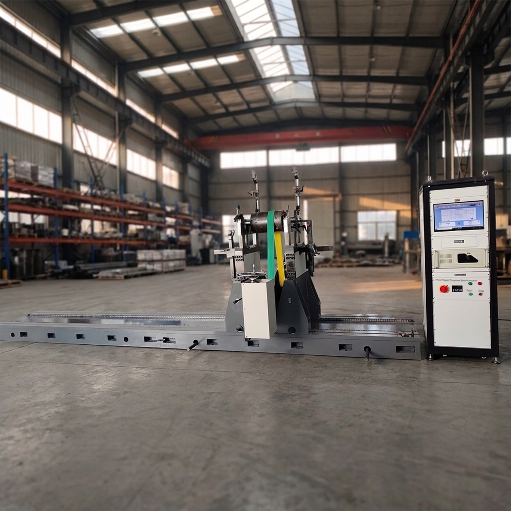 YYQ-8000A Belt Drive Balancing Machine - Workshop Reference Photo