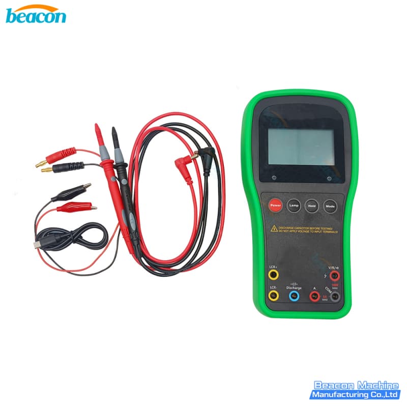 {LCR03 Handheld Tester Meter Capacitor Discharge}